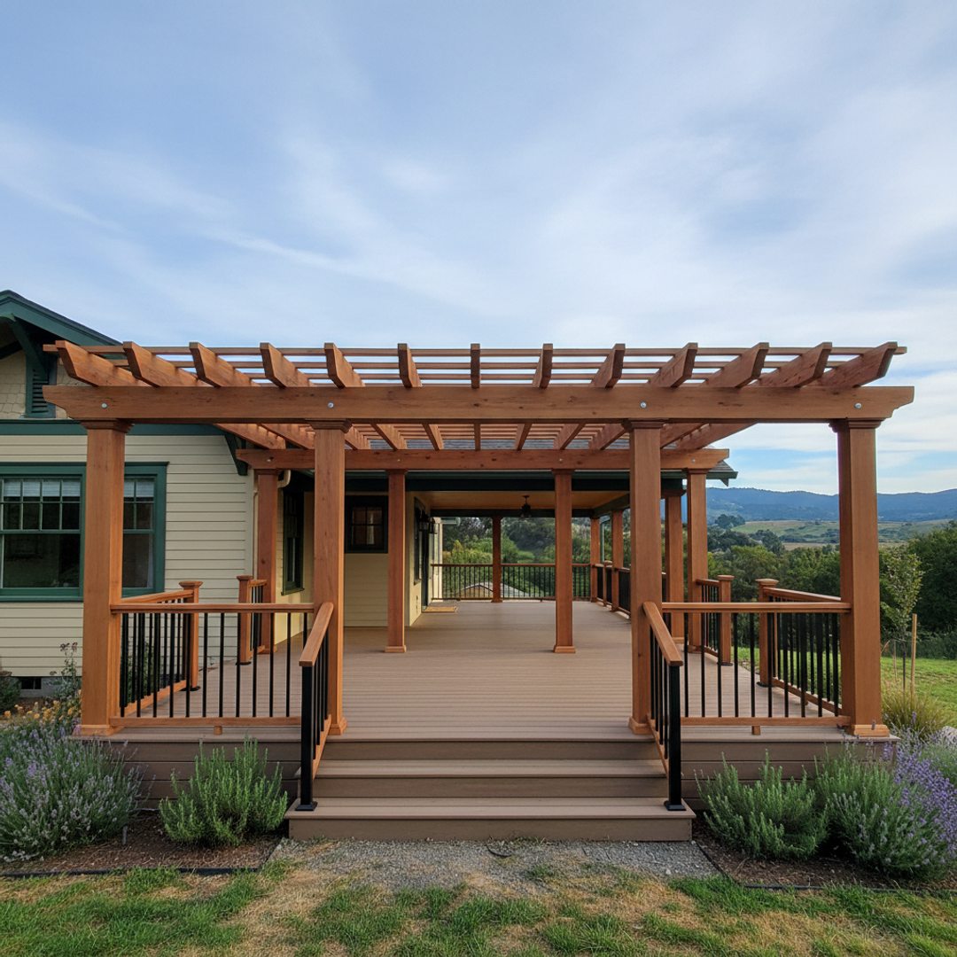 Deck Staining & Sealing completed by Summit Deck Solutions in Anaheim, CA