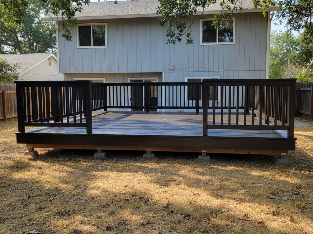 Custom Deck Design completed by Summit Deck Solutions in Long Beach, CA